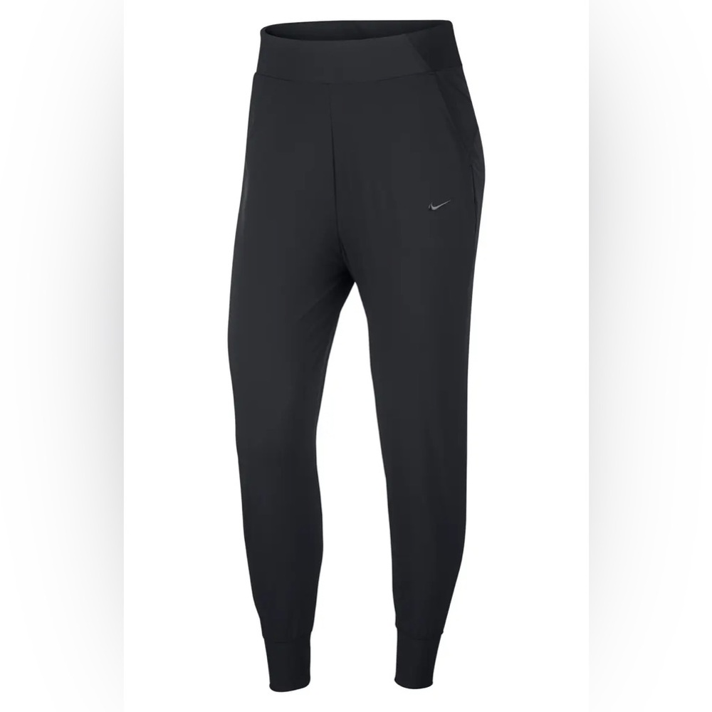 Nike Bliss Luxe Dri-Fit Black Athletic Track Training Joggers